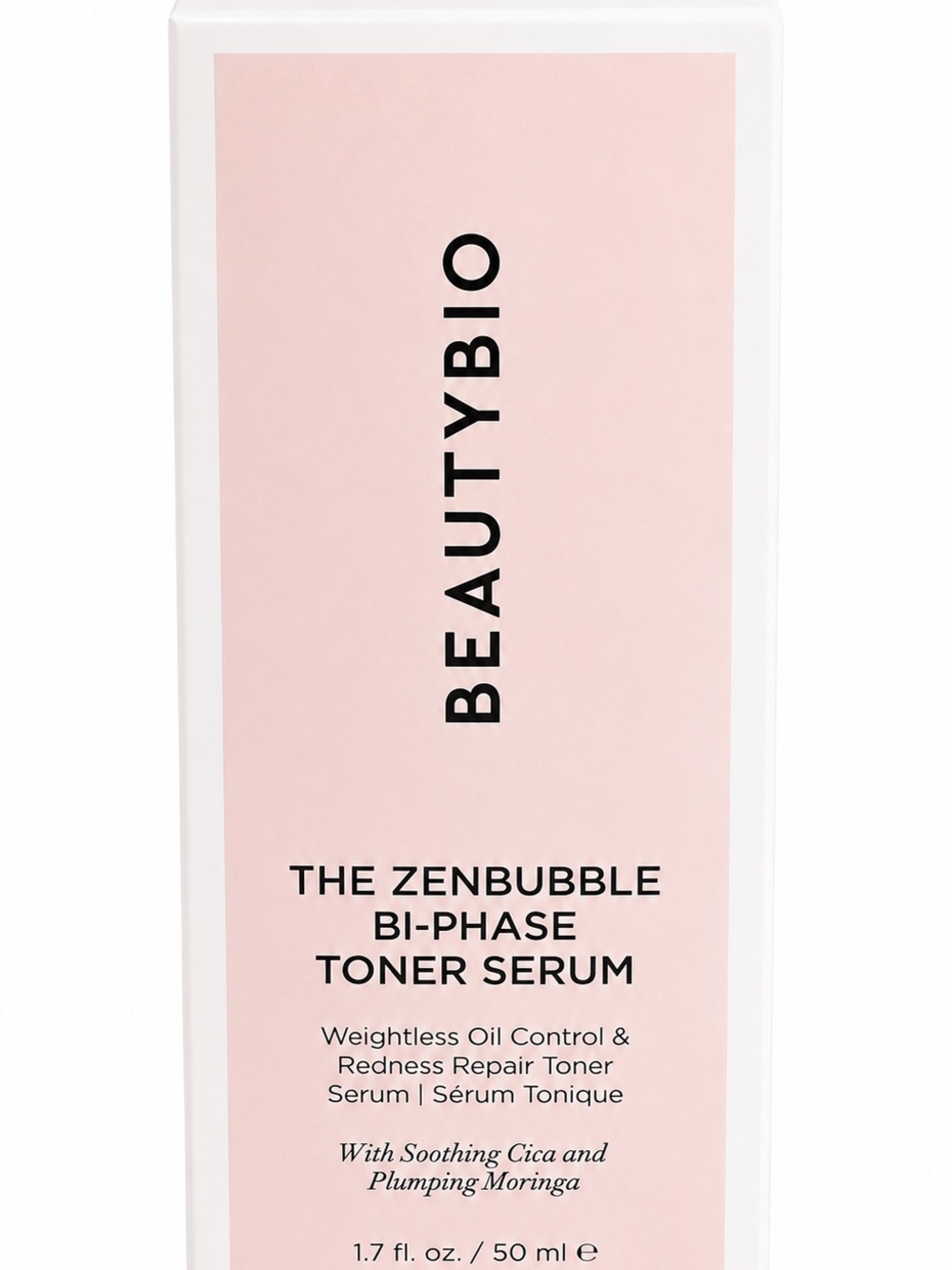 BeautyBio The Zenbubble Bi-Phase Toner Serum Oil Control Redness Repair 50ml New